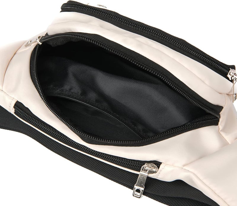 DAITET Crossbody Fanny Pack for Men&Women,Large Waist Bag & Hip Bum Bag with Adjustable Strap for Outdoors Workout Traveling Casual Running Hiking Cycling - Image 5